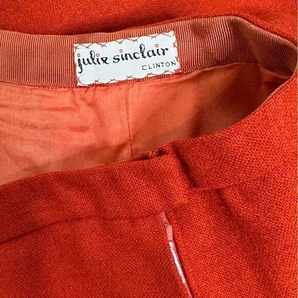Vintage 1970s Orange Wool Knickersbockers| Size M - Picture 5 of 5